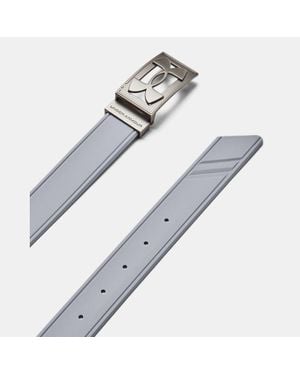 Under Armour Siliconen Herenriem Driver Staal Staal - Grijs