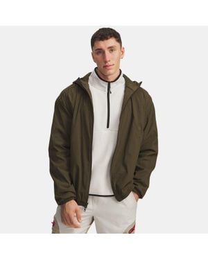 Under Armour Unstoppable Textured Woven Jacket Expedition - Brown