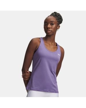 Under Armour Tech Mesh Racer Tank Luxe - Purple