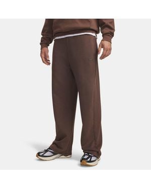 Under Armour Ua Icon Fleece Wash Trousers - Brown