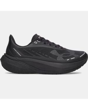 Under Armour Velociti Distance Running Shoes Metallic Gun Metal - Black