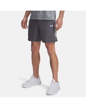 Under Armour Tech Utility 8.25" Shorts Castlerock Steel - Blue