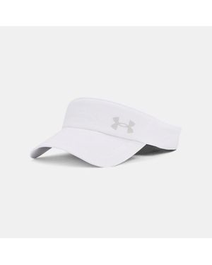 Under Armour Visiera Launch Da Uomo Riflettente - Bianco