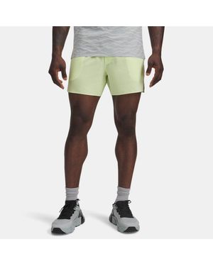 Under Armour Halo Train 5" Shorts Fade Reflective - Natural