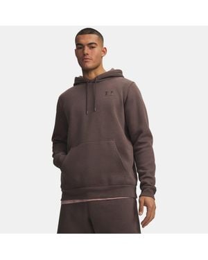 Under Armour Icon Fleece Hoodie Peppercorn Peppercorn - Natural