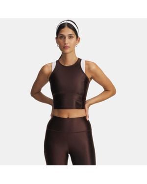 Under Armour Motion Shine Tank Kona - Brown