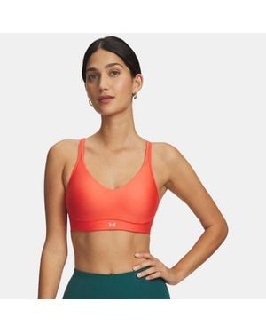 Under Armour Infinity 2.0 Low Sports Bra Venom Posh - Red