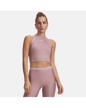 Under Armour Heatgear Rib Tank Tourmaline Tourmaline - Purple