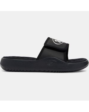 Under Armour Ignite Pro 8 Sandalen Für Damen Galaxy Weiß - Schwarz