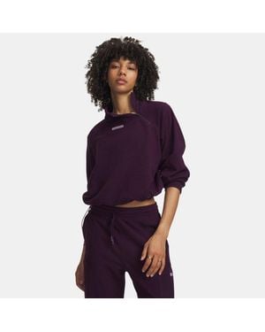 Under Armour Performance Fleece ¼ Zip Echo Echo - Purple