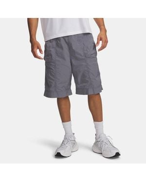 Under Armour Hoops Woven Shorts Titan Titan - Grey