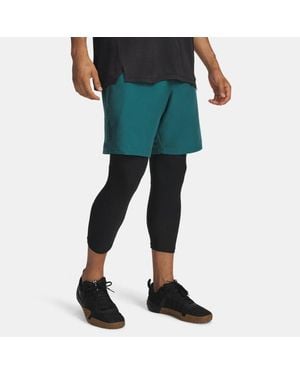 Under Armour Tech Woven Wordmark 8.25" Shorts Rack - Green