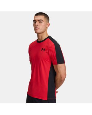 Under Armour Heatgear Wordmark Short Sleeve - Red