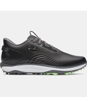 Under Armour Drive Fade 2 Spikeless Golf Shoes Metallic Gun Metal - Black