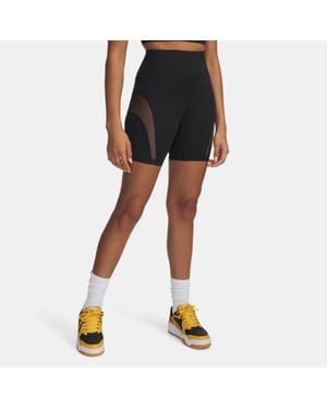 Under Armour Meridian Mesh Damesshorts 18 Cm Zwart Zwart