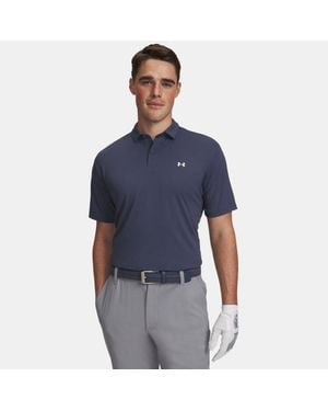 Under Armour Tee To Pique Polo Downpour - Blue