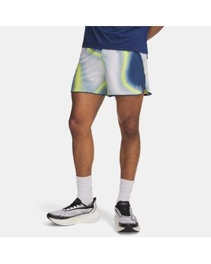 Under Armour Velociti Pro 5" Shorts Blackout Reflective - Blue