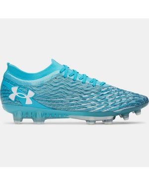 Under Armour Magnetico Elite 5 Fg Soccer Cleats Blur Boundless - Blue