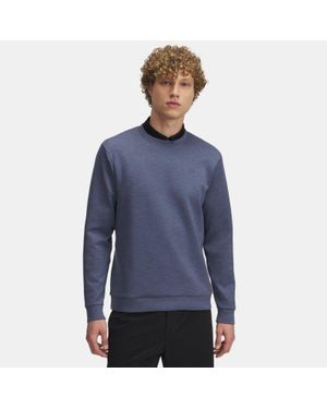Under Armour Drive Midlayer Crew Downpour Gravel Downpour - Purple
