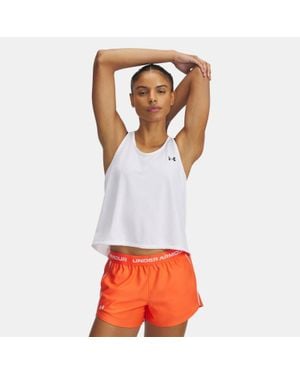 Under Armour Tech Swing Tank - White