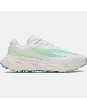 Under Armour Halo Hybrid 'Golf Trip' Golf Shoes Stone - Blue
