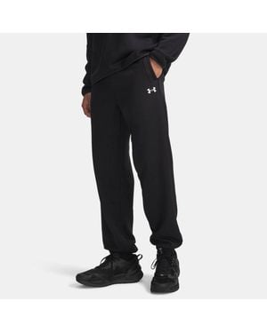 Under Armour Armour Fleece Herenjoggingbroek Zwart Wit