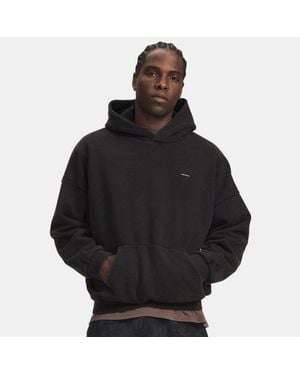 Under Armour Icon Heavyweight Fleece Washed Hoodie Ultimate - Black