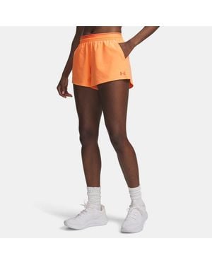 Under Armour Vanish Woven 3" Shorts Bloc Venom - Orange