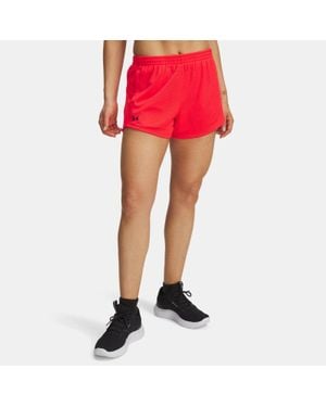 Under Armour Tech Mesh Play Up 3" Shorts Racer - Red