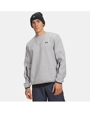 Under Armour Unstoppable Fleece Crew Mod Light Heather - Grey