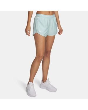 Under Armour Tech Play Up 3" Shorts Refresh Mint - Blue