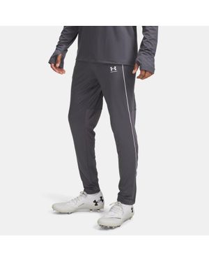 Under Armour Pantalon D'Entraînement Challenger Pour Homme Castlerock Blanc - Gris