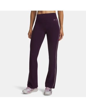Under Armour Ua Motion Boot Cut Trousers - Purple