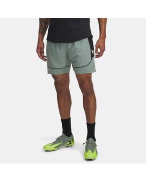 Under Armour Pantalón De Entrenamiento Challenger Pro Para Hombre Silica Negro Sonic Amarillo - Verde