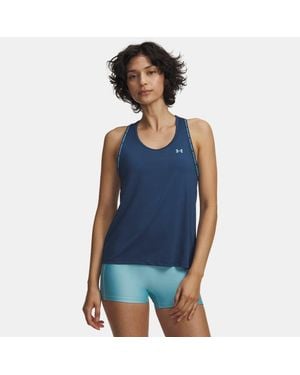 Under Armour Tech Knockout Tank Wham Haze - Blue