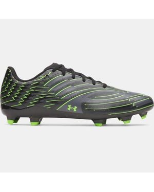 Under Armour Shadow Select 4 Fg Soccer Cleats Titan Hyper - Grey