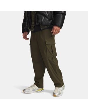 Under Armour Unstoppable Textured Woven Cargo Trousers Expedition - Green