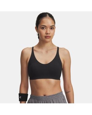 Under Armour Reggiseno Sportivo Motion Da Donna Jet Grigio - Nero