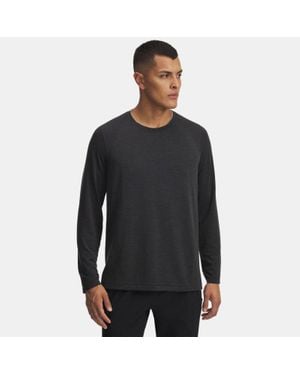 Under Armour Trail Run Wool Long Sleeve Reflective - Black