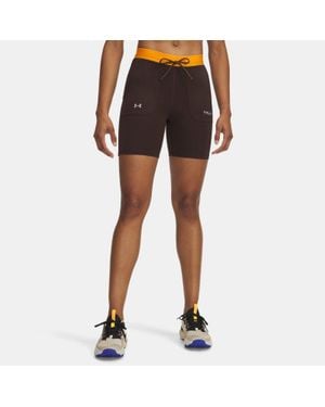 Under Armour Trail Run Fitted 6" Shorts Kona Squad Reflective - Black