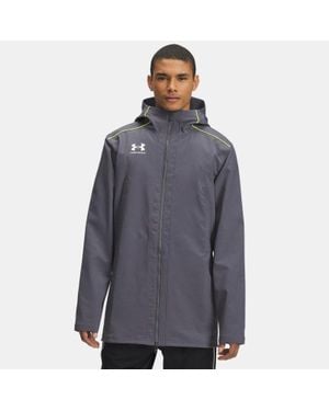 Under Armour Challenger Pro Jacket Castlerock High Vis - Blue