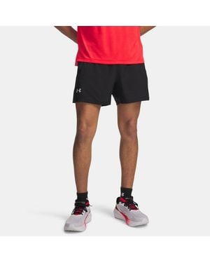 Under Armour Launch 5" Shorts Reflective - Black