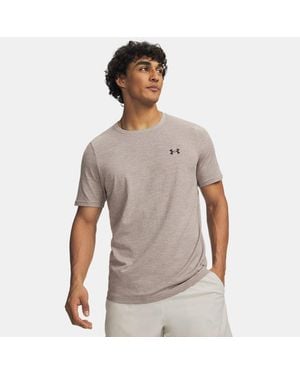 Under Armour Vanish Elite Seamless Short Sleeve Timberwolf Taupe Ultimate - Grey