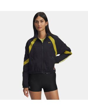 Under Armour Icon Crinkle
Jacke Für Damen Gelb Shade Grün Legacy - Schwarz