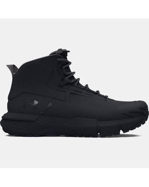 Under Armour Herenboots Valsetz Mid Tactical Zwart Zwart Jet Grijs