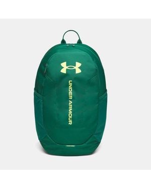 Under Armour Hustle Lite Backpack Campus Ivy Flash Light - Green