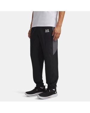 Under Armour Tech Sport Herenbroek Zwart Castlerock Wit