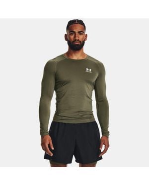 Under Armour Heatgear Compression Long Sleeve Marine Od - Green