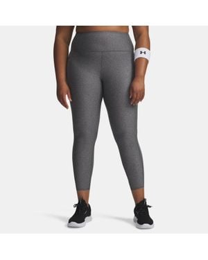 Under Armour Tech Ankle Leggings Charcoal Light Heather - Grey