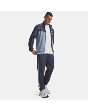 Under Armour Rival Tracksuit Downpour Wind - Blue